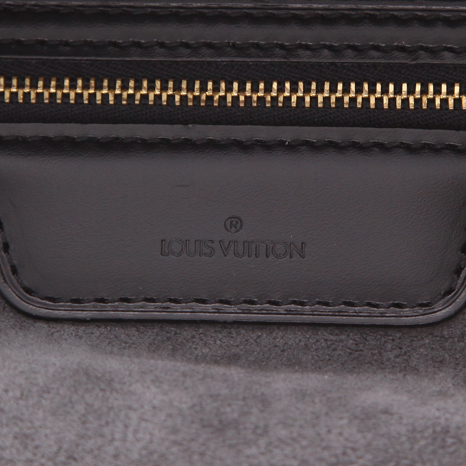 Borsa Louis Vuitton  Sac Plat in pelle Epi nera - Detail D2