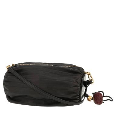 Bolso bandolera Loewe  Bracelet Pouch en cuero negro