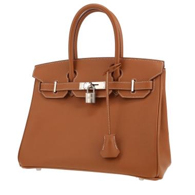 Hermès  Birkin 30 cm handbag  in gold epsom leather