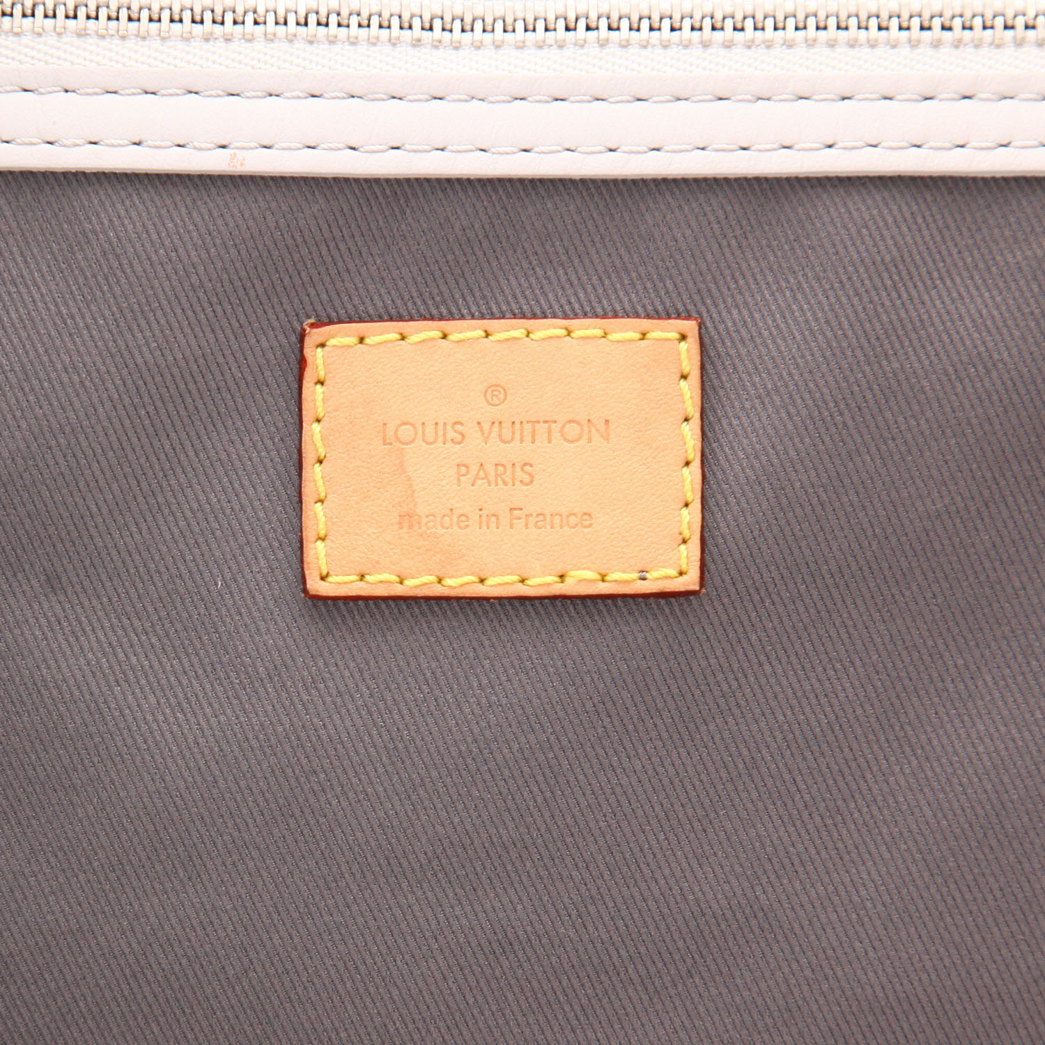 Borsa weekend Louis Vuitton  Keepall Editions Limitées in tela a scacchi grigia - Detail D2