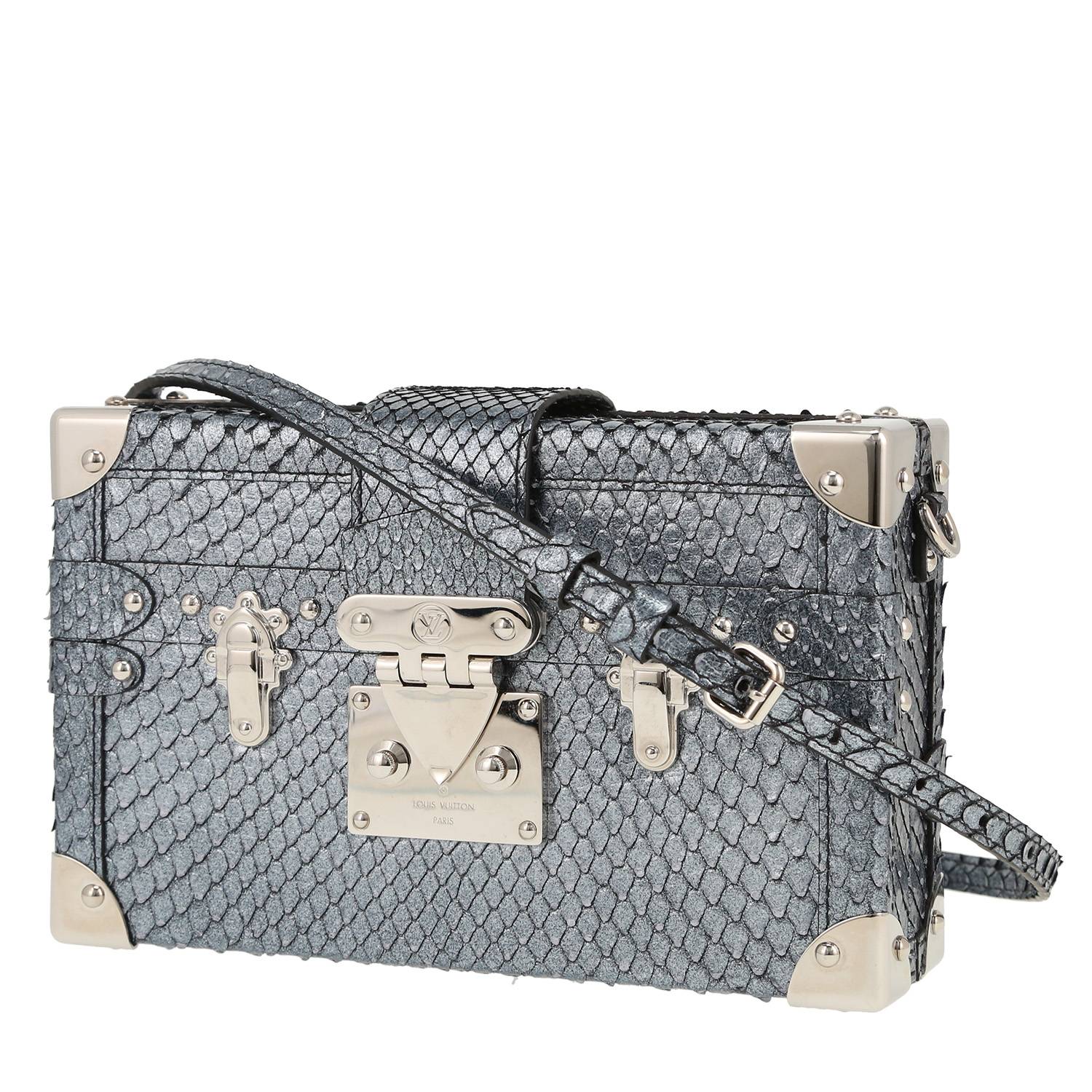 Sac Bandoulière Louis Vuitton Petite Malle Python Occasion Sac Bandoulière Louis Vuitton Petite Malle Python Occasion