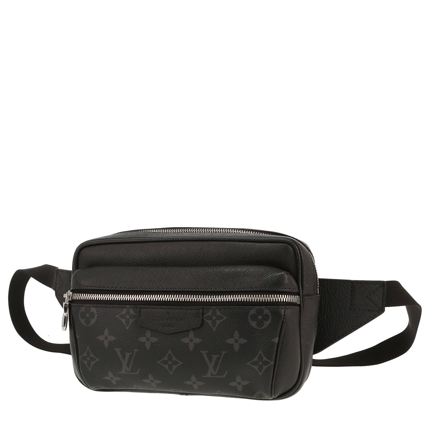 Pochette-Ceinture Louis Vuitton Outdoor Cuir Noir Occasion Pochette-Ceinture Louis Vuitton Outdoor Cuir Noir Occasion