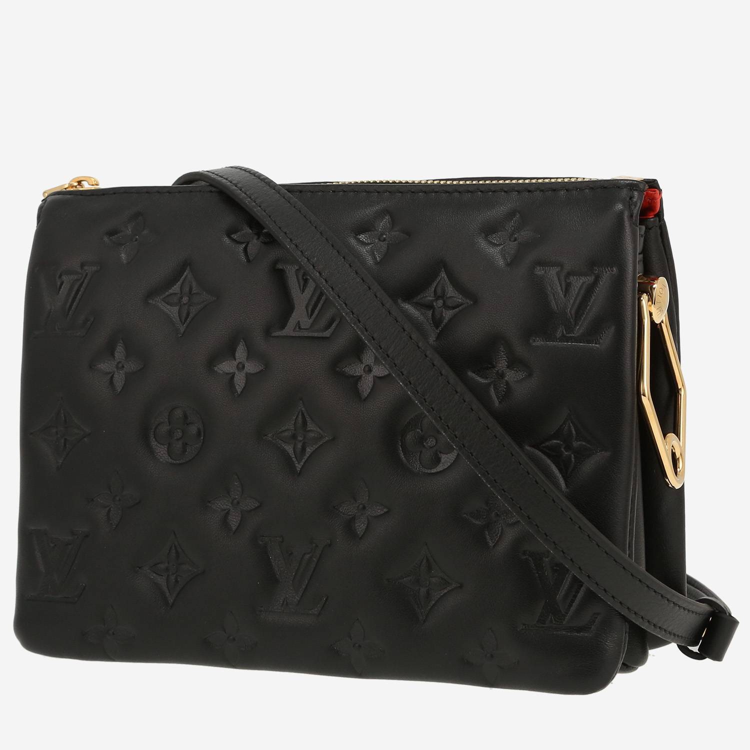 Louis Vuitton  Coussin shoulder bag  in black empreinte monogram leather