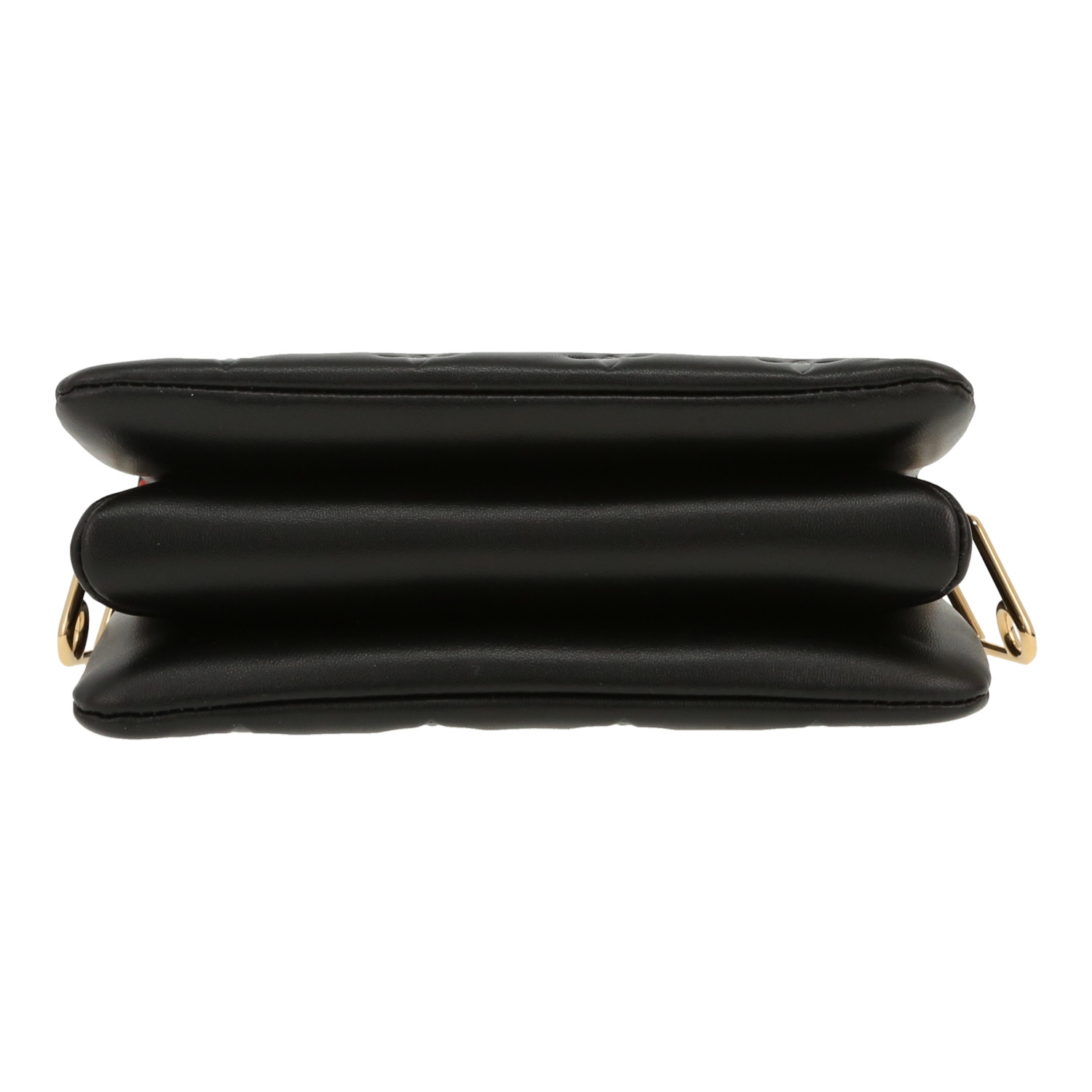 Borsa a tracolla Louis Vuitton  Coussin in pelle monogram con stampa nera - Detail D1