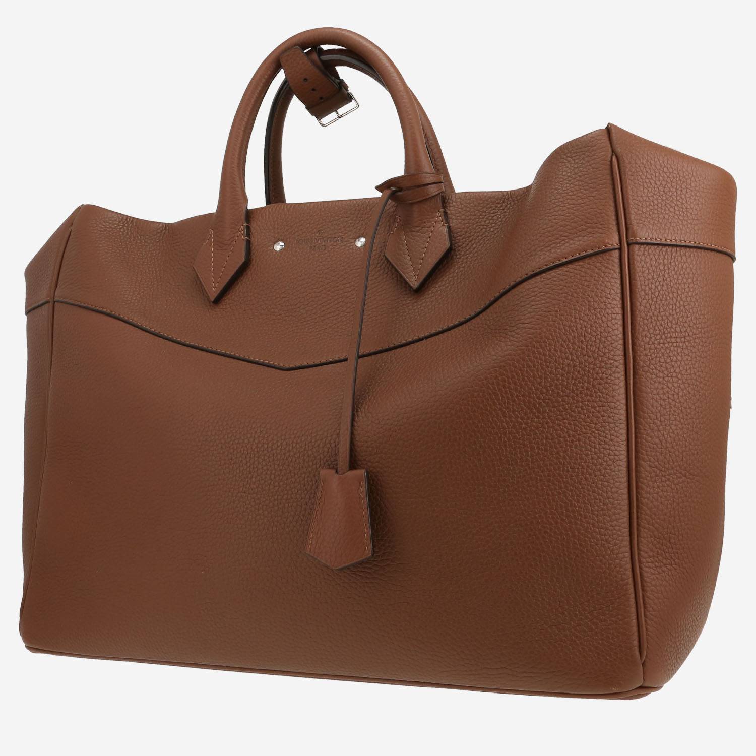 Bolsa de viaje Louis Vuitton  Armand en cuero taurillon clémence marrón