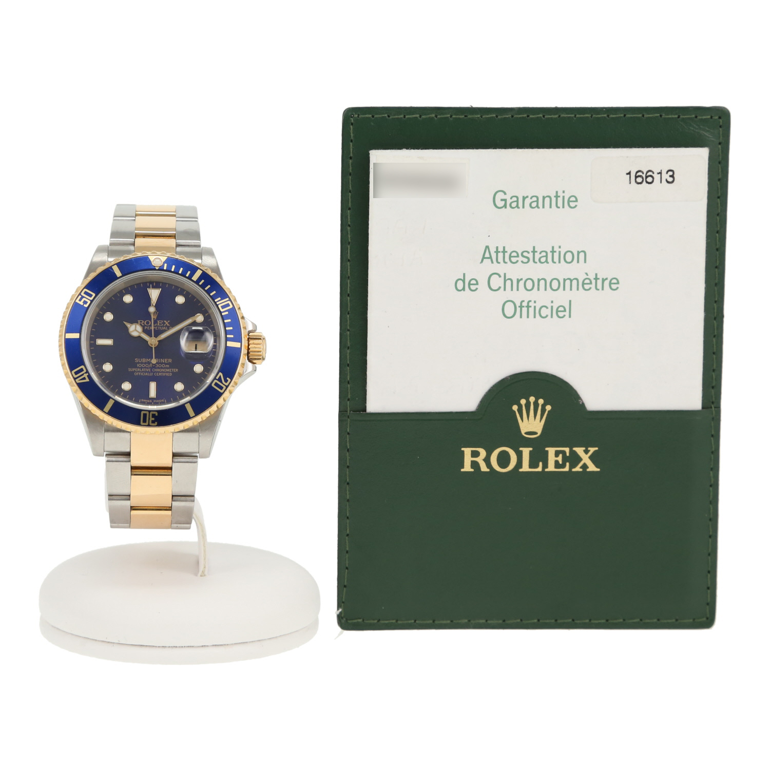 Reloj Rolex Submariner Date de oro y acero Ref: Rolex - 16613  Circa 2006 - Detail D2