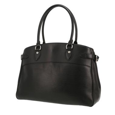 Sac à main Louis Vuitton  Passy en cuir épi noir