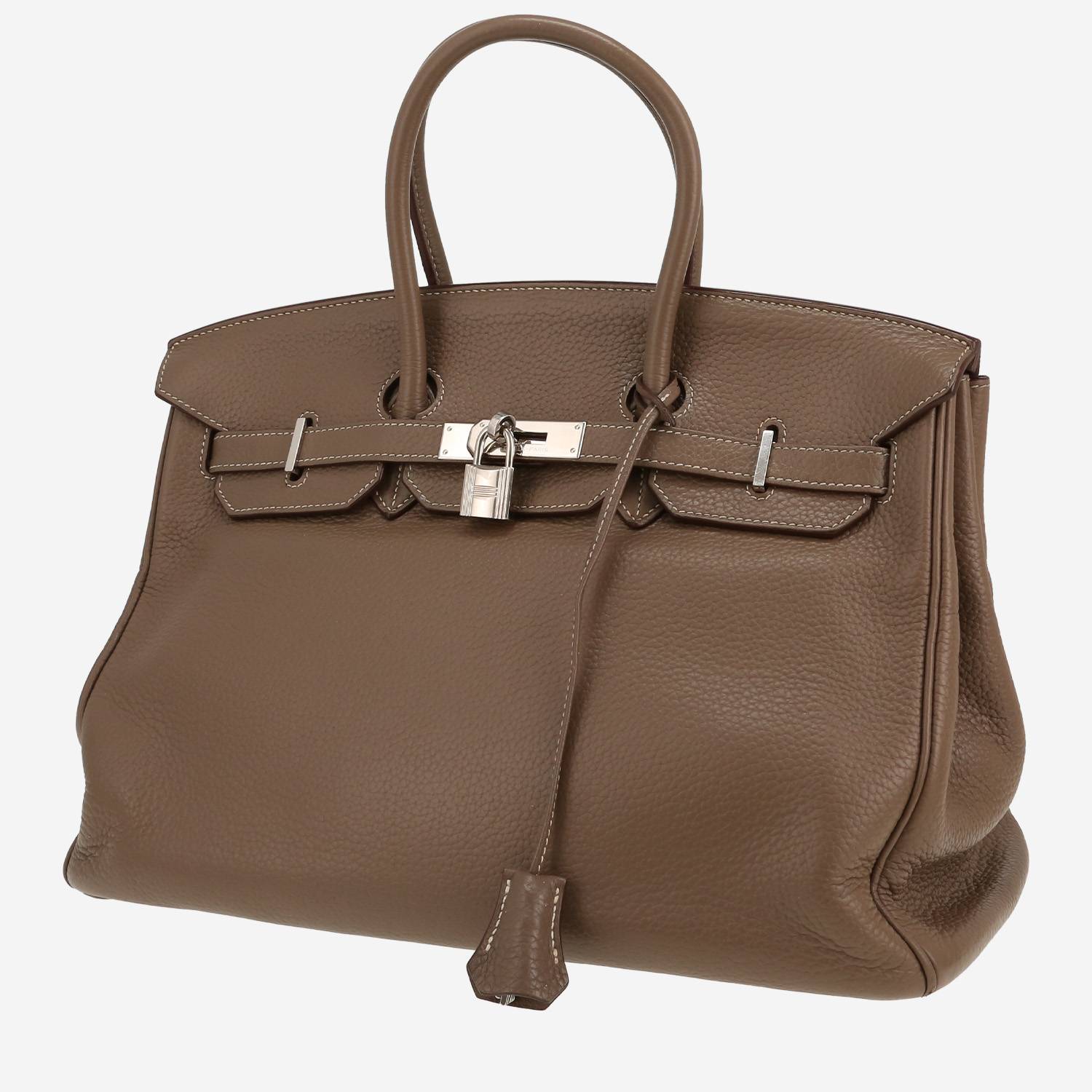Hermès  Birkin 35 cm handbag  in etoupe togo leather