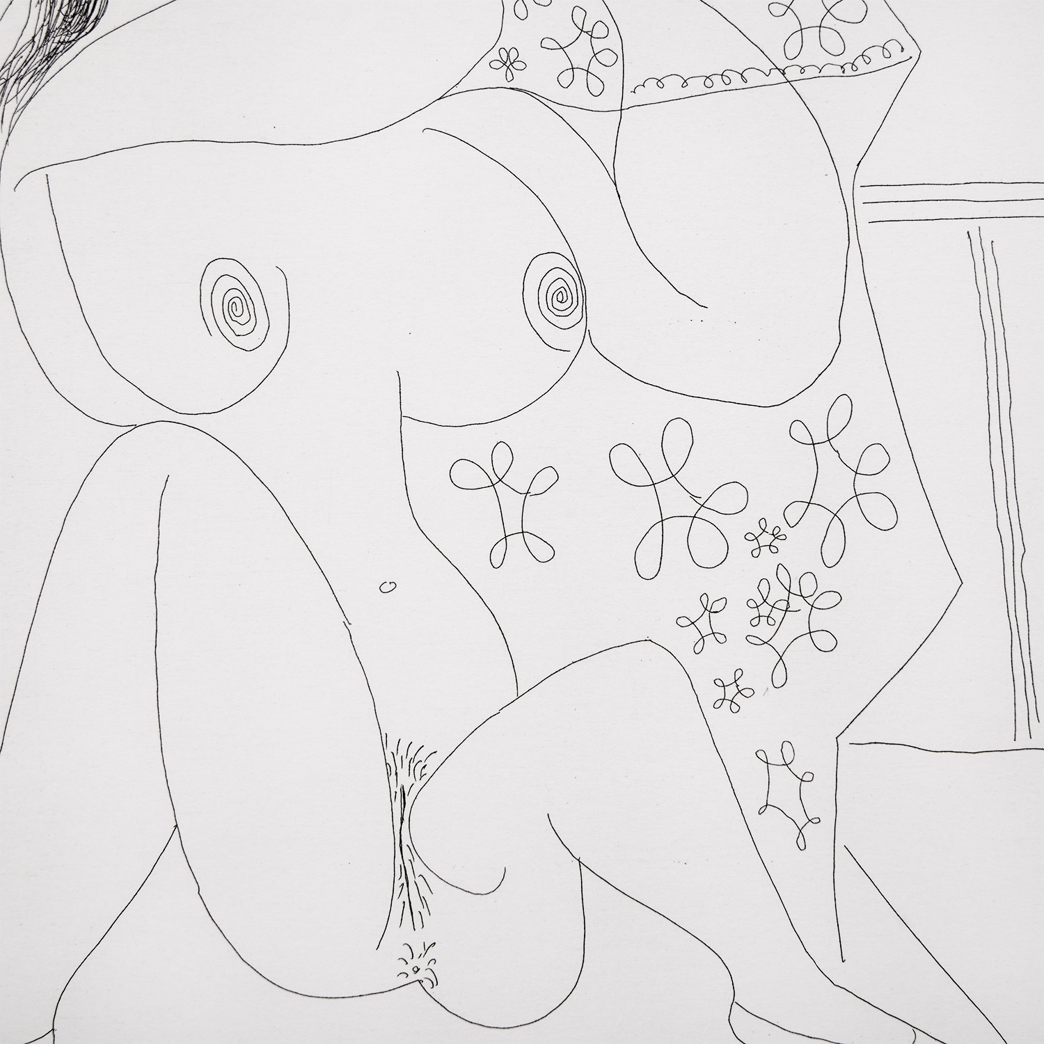 Peintre et modèle - 1970