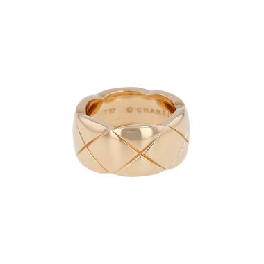 Chanel Coco Crush large model ring in yellow gold