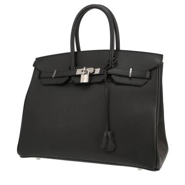 Borsa Hermès  Birkin 35 cm in pelle Epsom nera