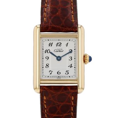 Montre Cartier Tank Must en vermeil Ref: Tank Must  Vers 1990