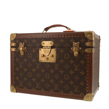 Beauty Louis Vuitton  Boîte à Pharmacie in tela monogram marrone e pelle marrone
