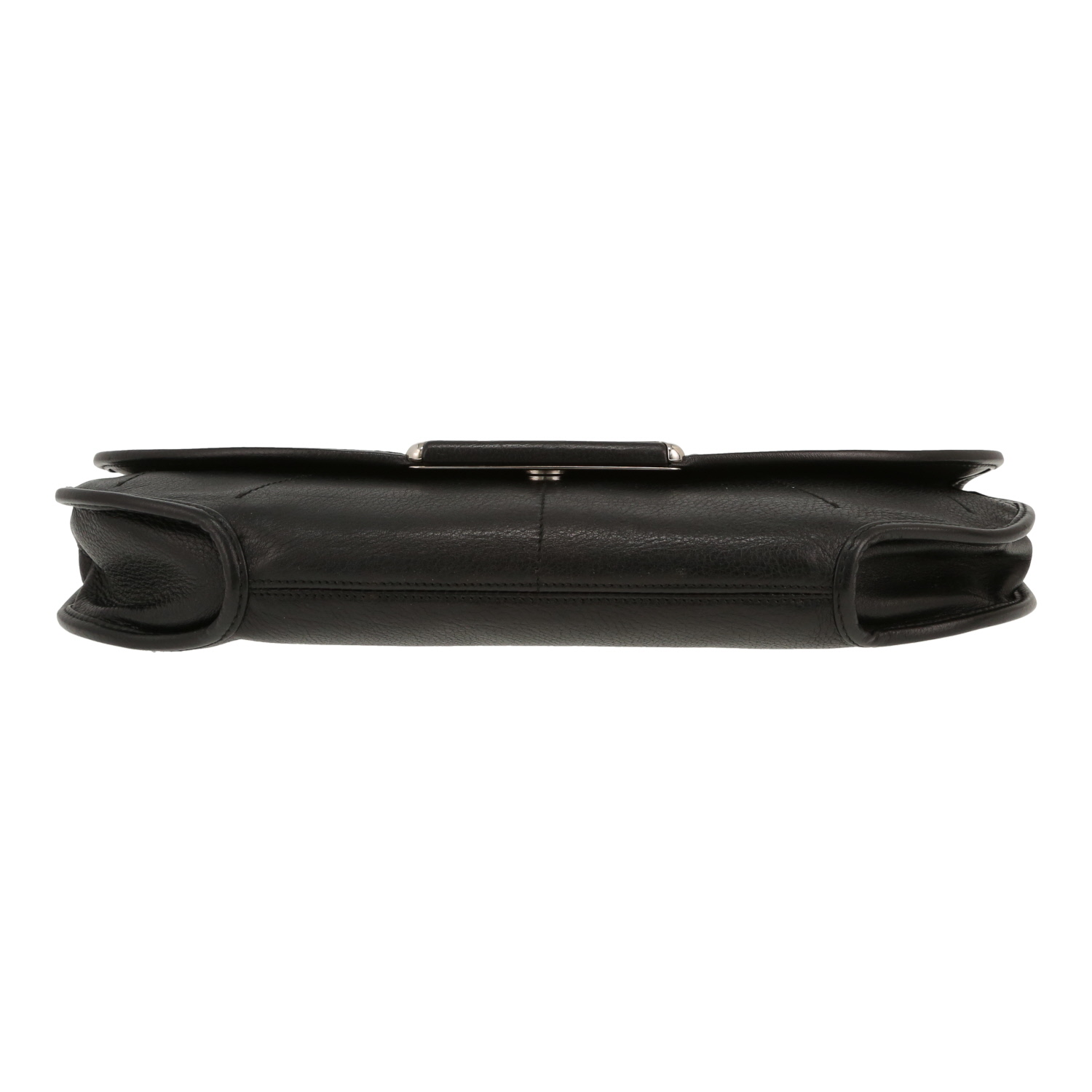 Dior  Vintage pouch  in black leather - Detail D1