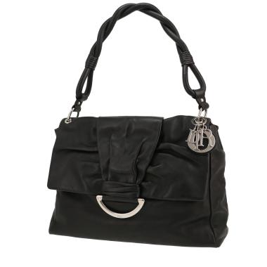 Sac à main Dior   en cuir noir