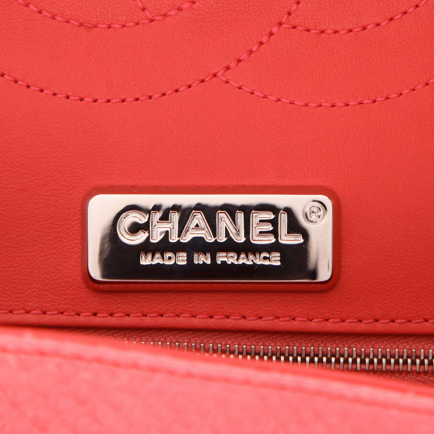 Sac bandoulière Chanel  Timeless Jumbo en python dégradé rose - Detail D2