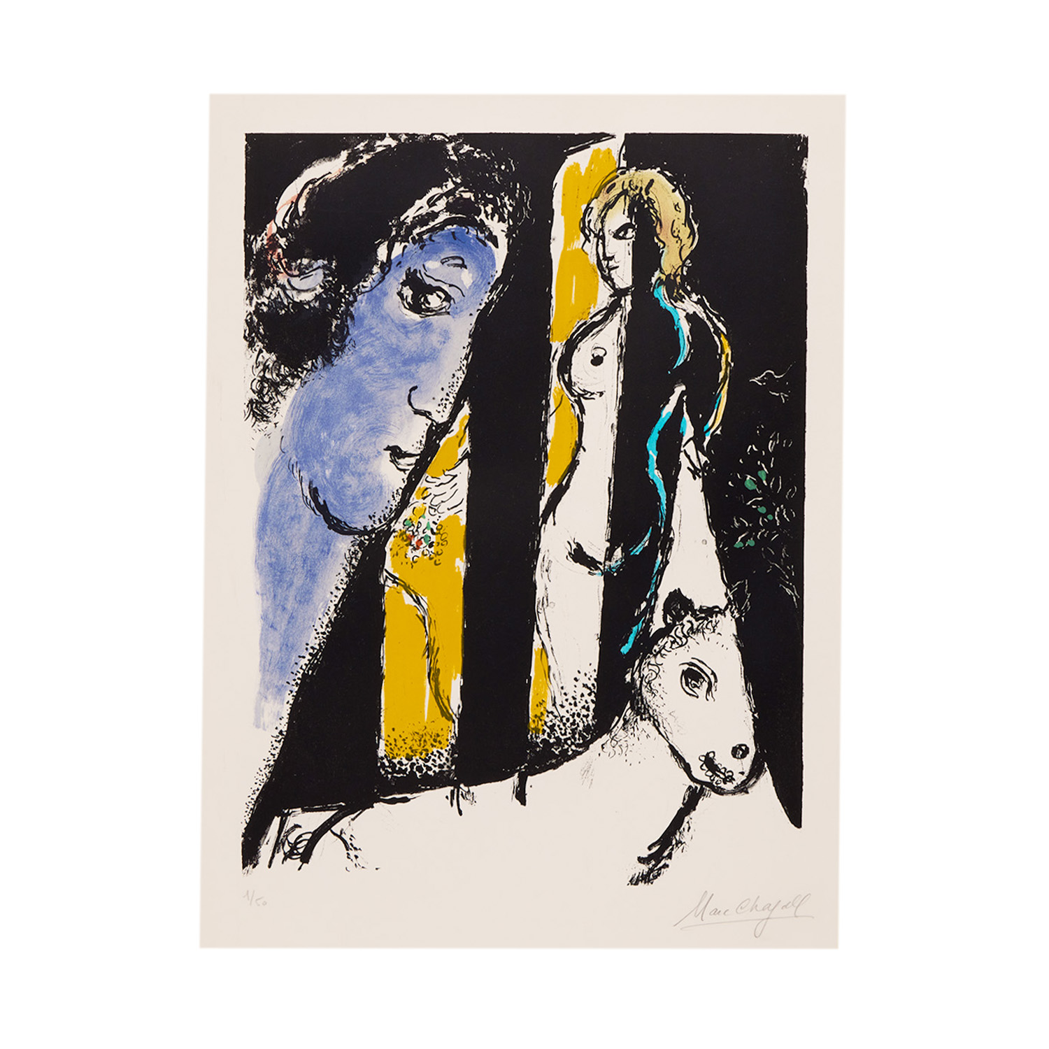 Le profil bleu - 1972 - Detail D1