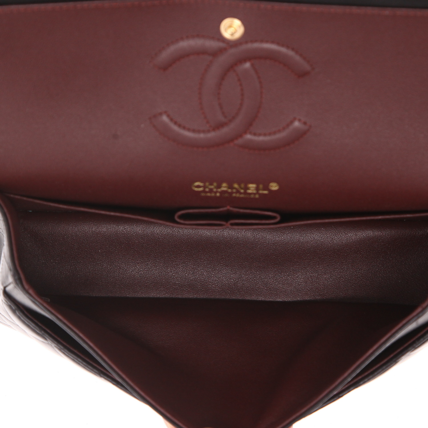 Borsa Chanel  Timeless Classic in pelle trapuntata nera - Detail D3