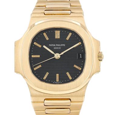 Patek Philippe Nautilus watch in yellow gold, Ref: Patek Philippe - 3800, circa 1990