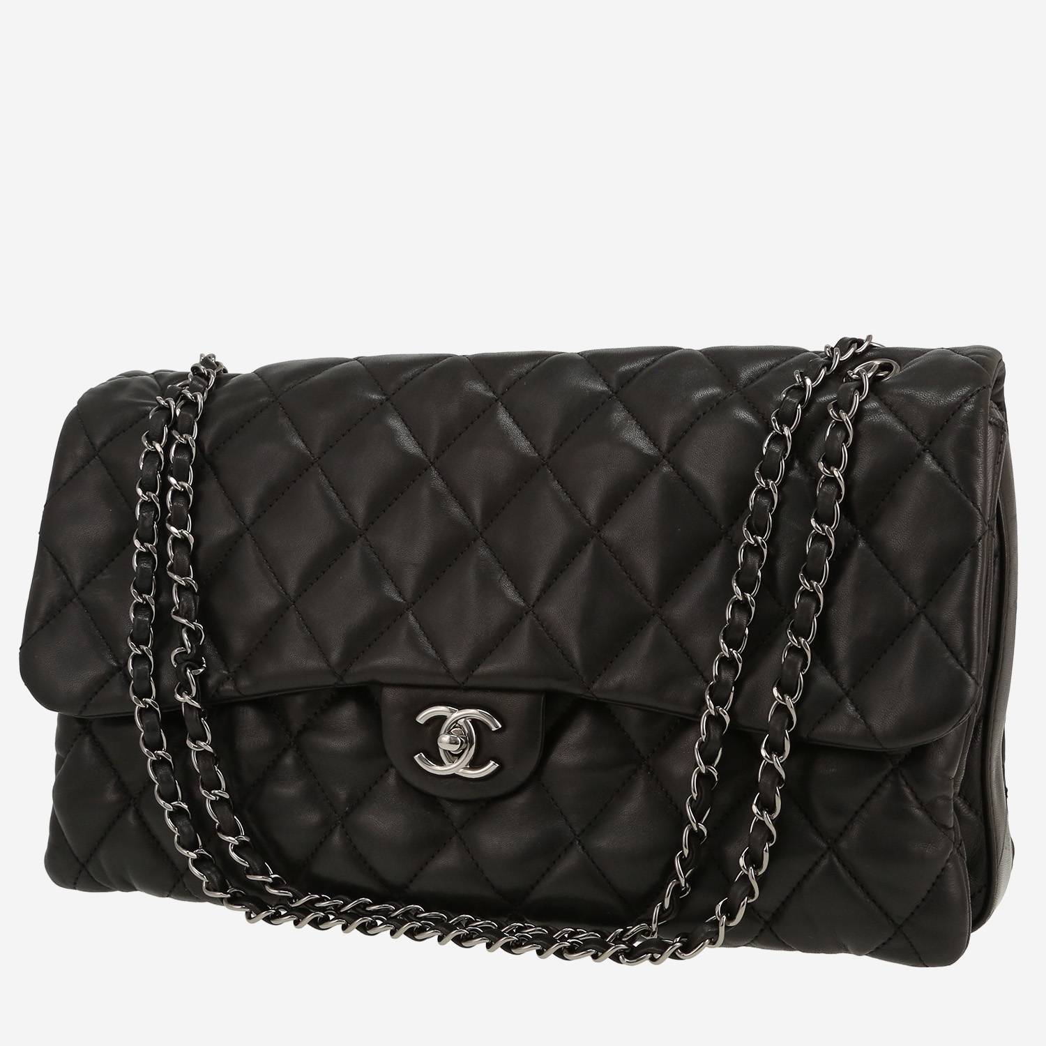 Borsa Chanel   in pelle trapuntata nera