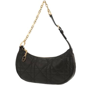 Dior   shoulder bag  in black leather cannage