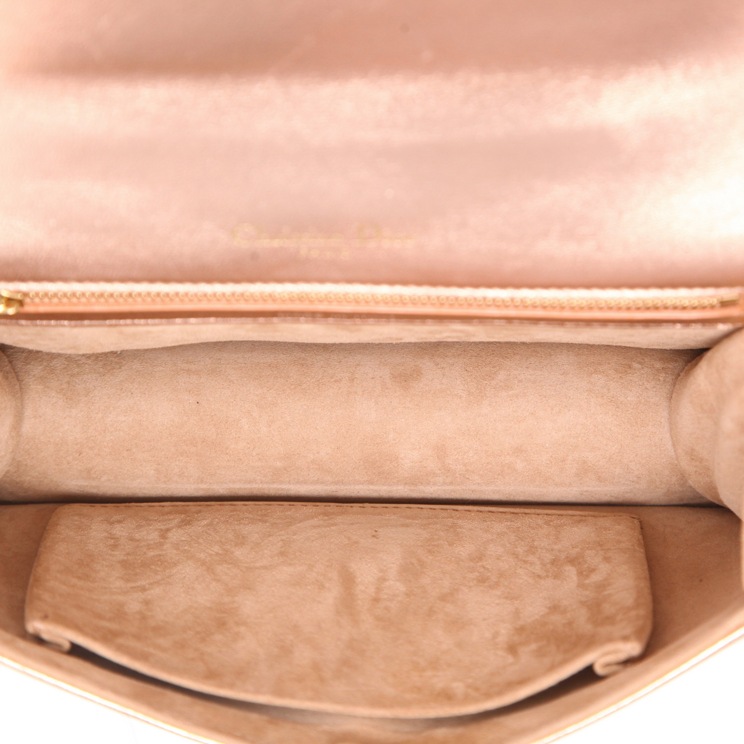 Borsa a tracolla Dior  Diorama in pelle iridescente rosa - Detail D3