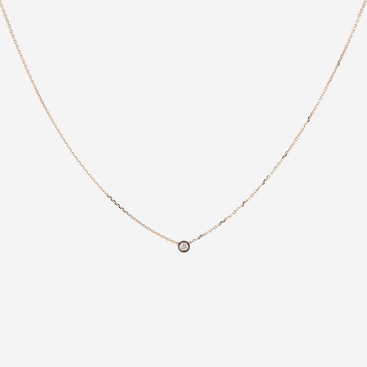 Collar Cartier Cartier d'Amour de oro rosa y diamante