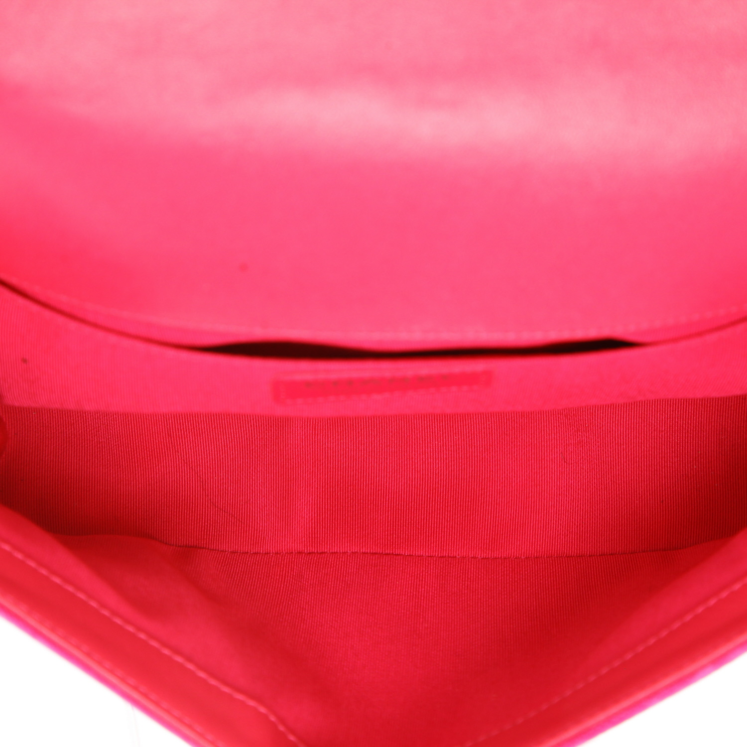 Sac bandoulière Chanel  Boy en velours rose et cuir rose - Detail D3
