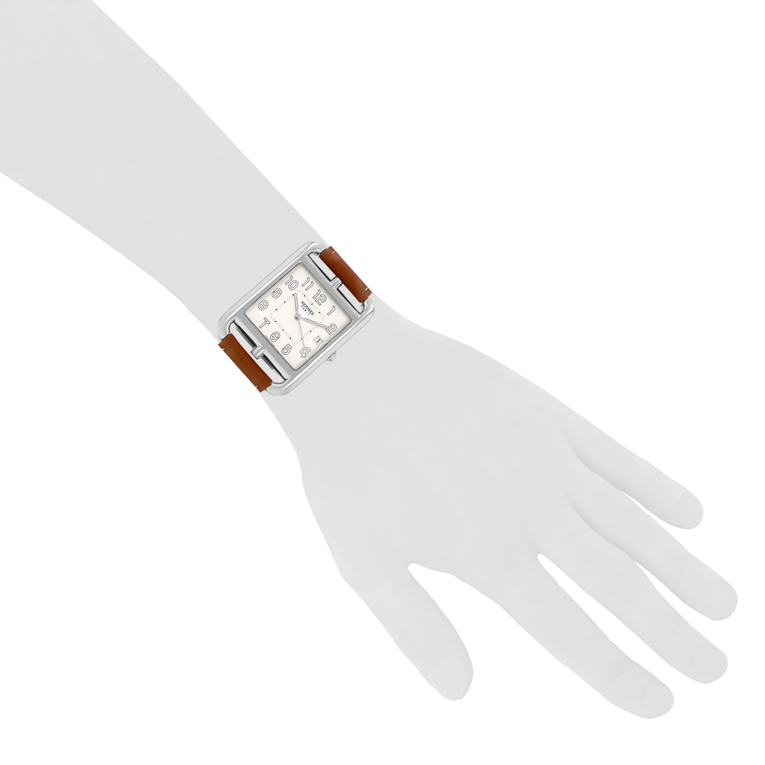 Orologio Hermès Cape Cod in acciaio Ref: Hermès - CC1.810  Circa 2010 - Detail D1