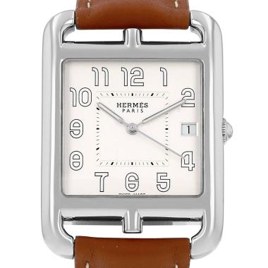 Hermès Cape Cod  in stainless steel Ref: Hermès - CC1.810  Circa 2010