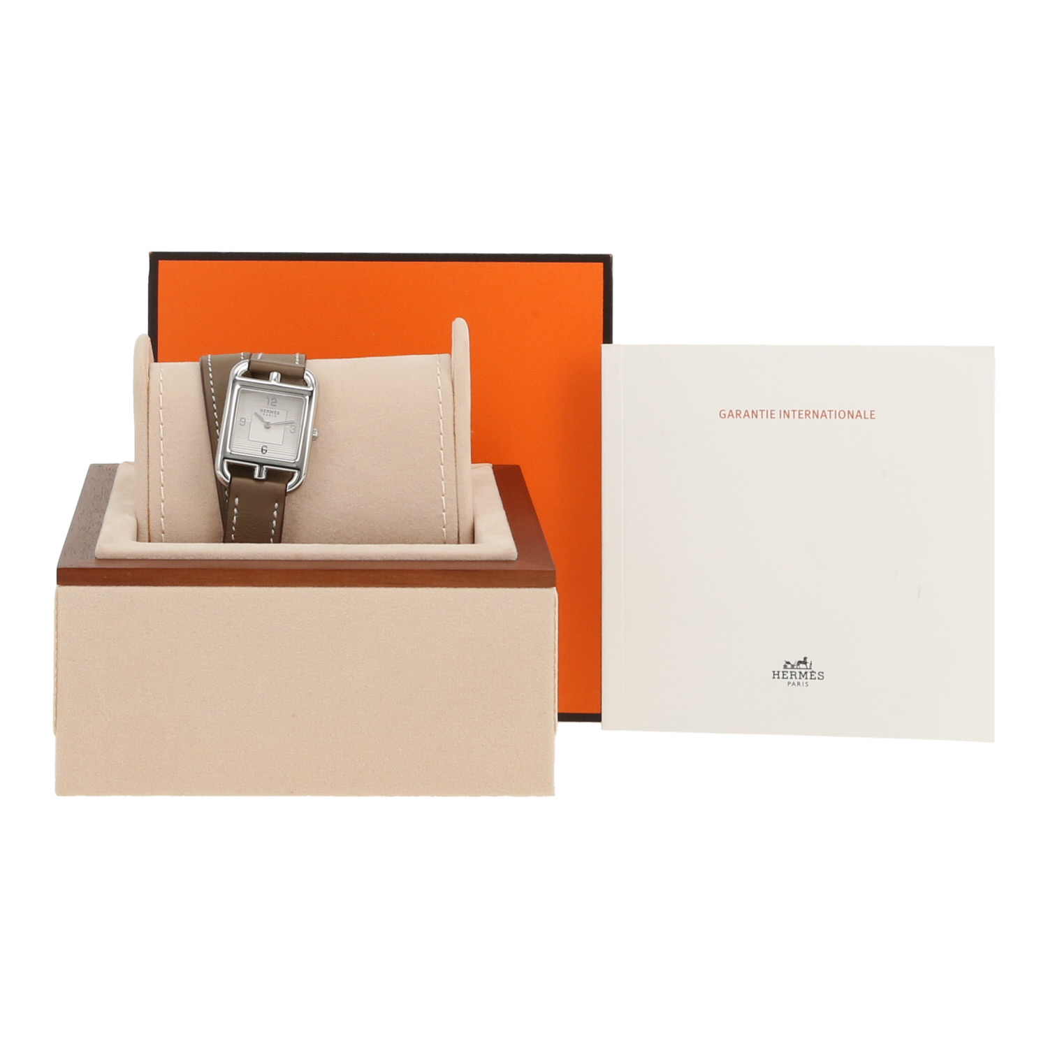 Hermès Cape Cod  in stainless steel Ref: Hermès - CC1.210a  Circa 2010