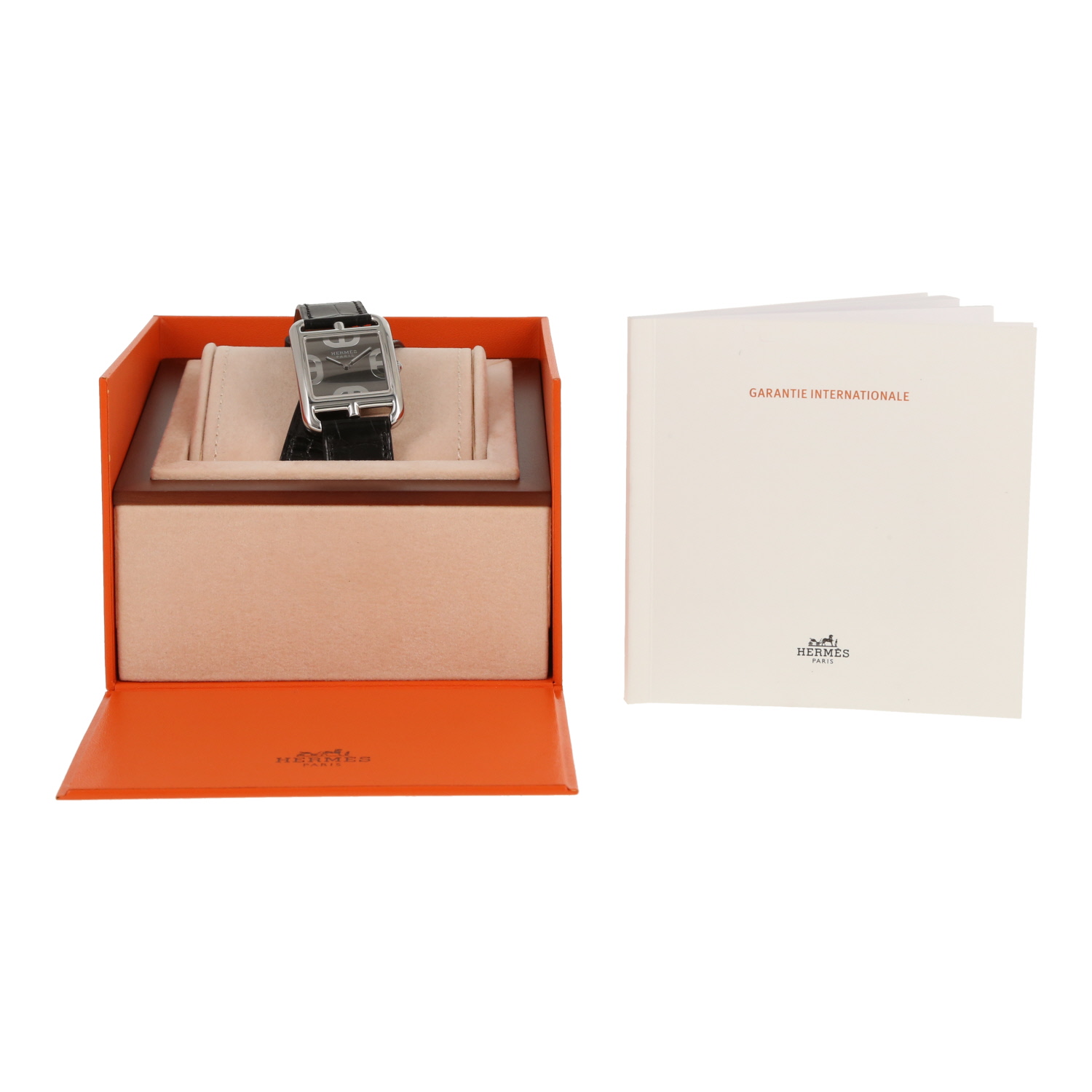 Orologio Hermès Cape Cod modello grande  in acciaio Ref: Hermès - CC3.710  Circa 2018
