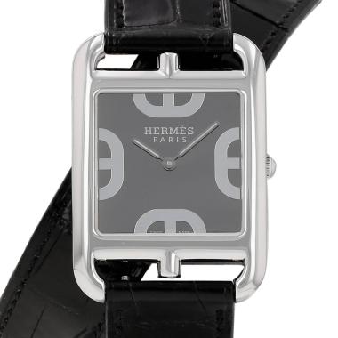 Hermès Cape Cod  large model  in stainless steel Ref: Hermès - CC3.710  Circa 2018
