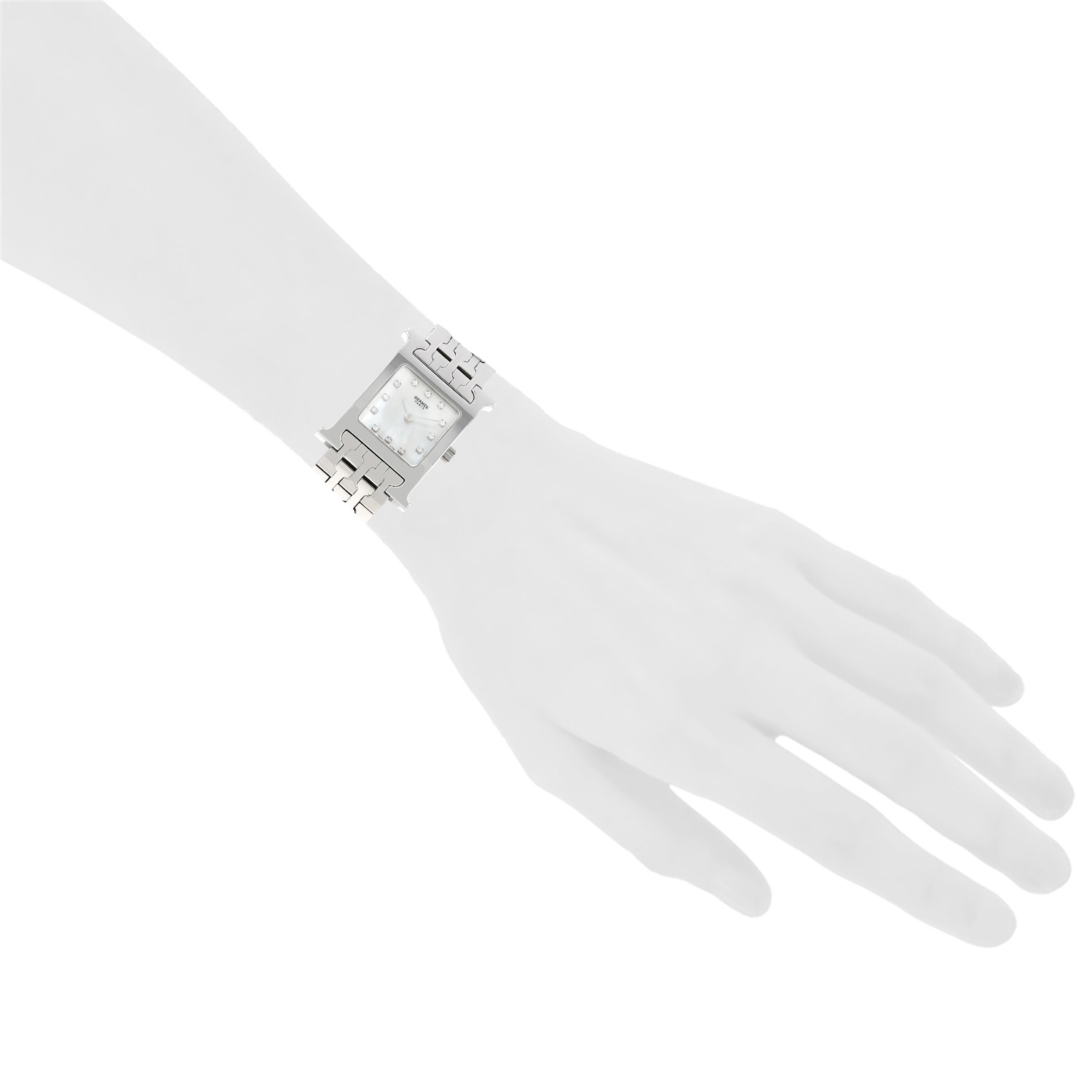 Reloj Hermès Heure H de acero Ref: Hermes - HH1.210  Circa 2020 - Detail D1