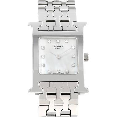 Hermès Heure H  in stainless steel Ref: Hermes - HH1.210  Circa 2020