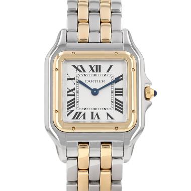 Orologio Cartier Panthère modello medio  in oro e acciaio Ref: Cartier - 4017  Circa 2024