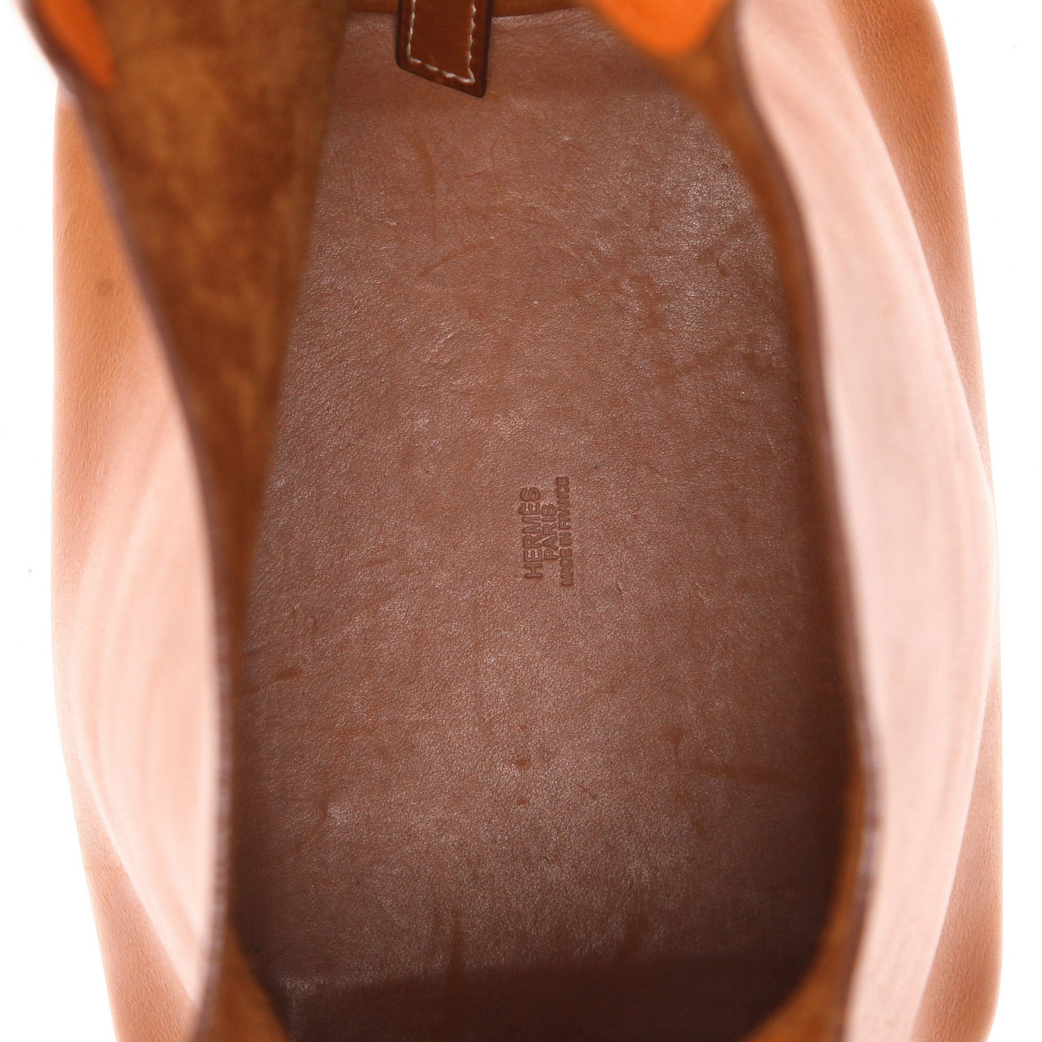 Sac à main Hermès  Picotin 18 cm en cuir Barénia fauve - Detail D3