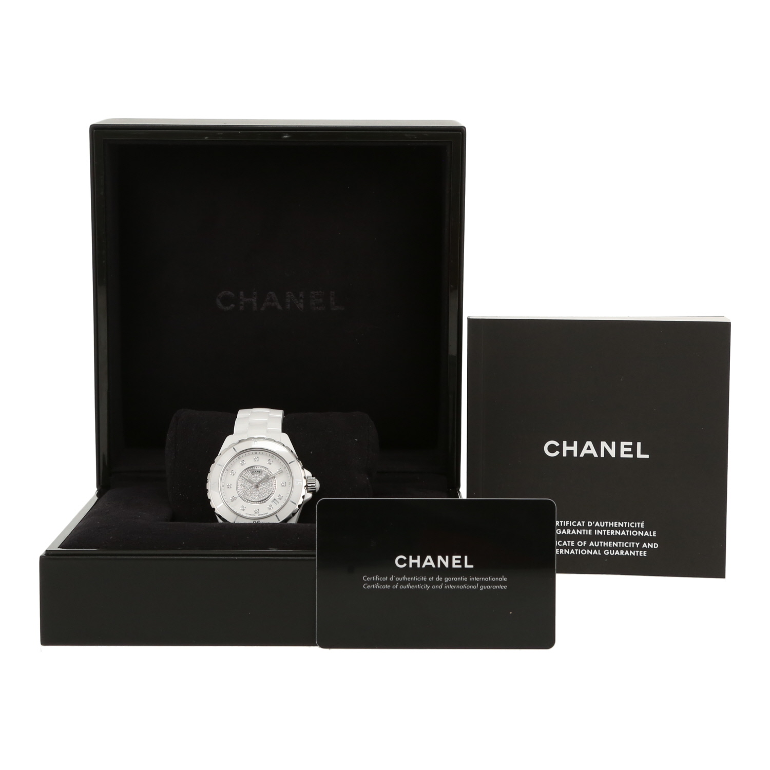 Reloj Chanel J12 de cerámica y acero Circa 2010