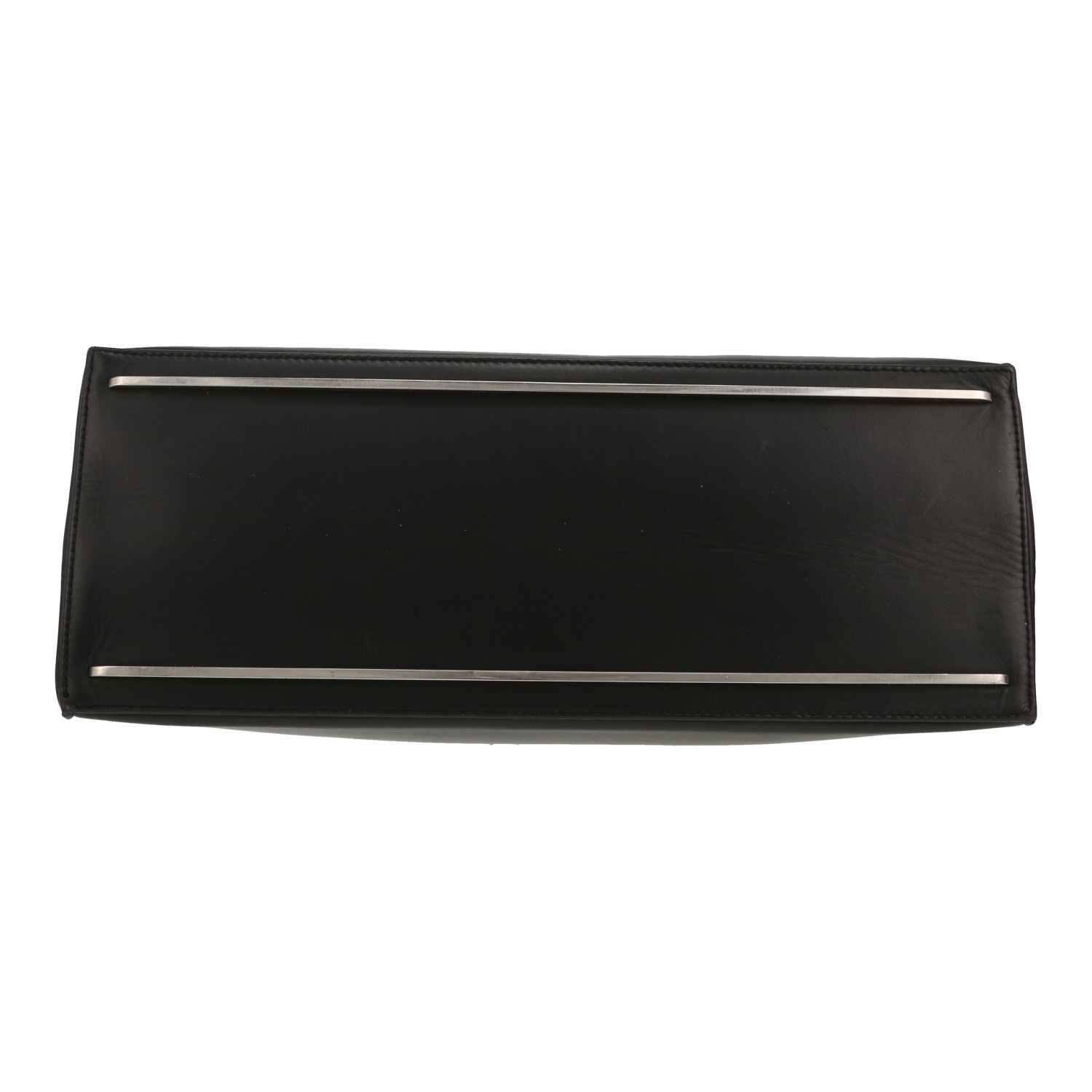 Balenciaga  Dix handbag  in black leather - Detail D1