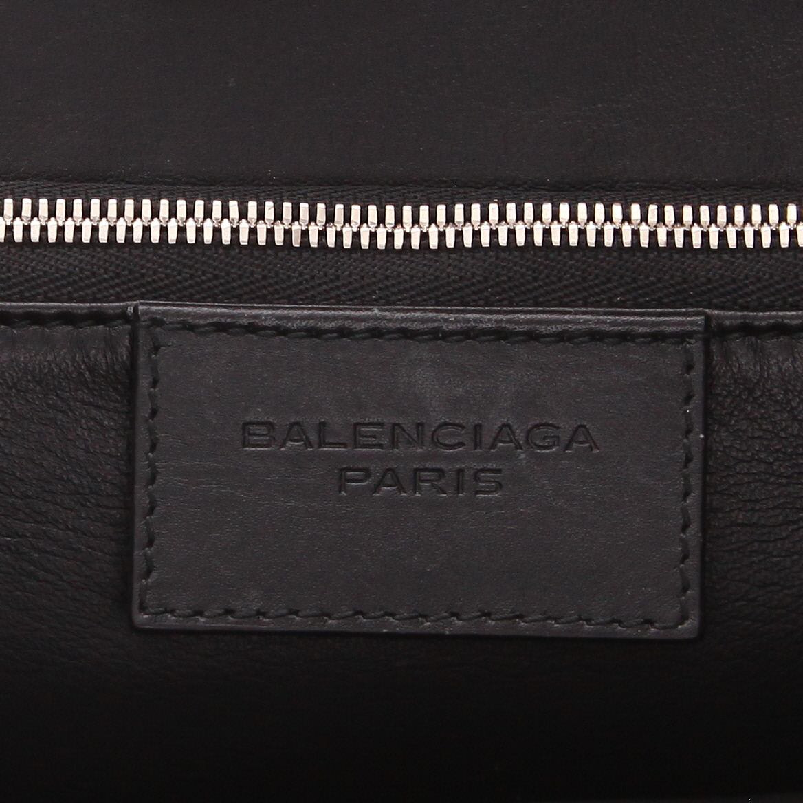 Bolso de mano Balenciaga  Dix en cuero negro - Detail D2
