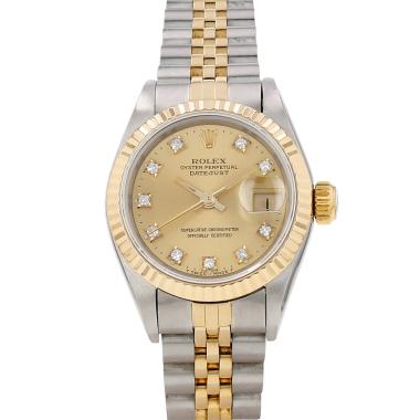 Rolex Datejust Lady  in gold and stainless steel Ref: Rolex - 69173  Circa 1991