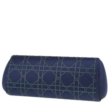 Bolsito de mano Dior   en satén azul