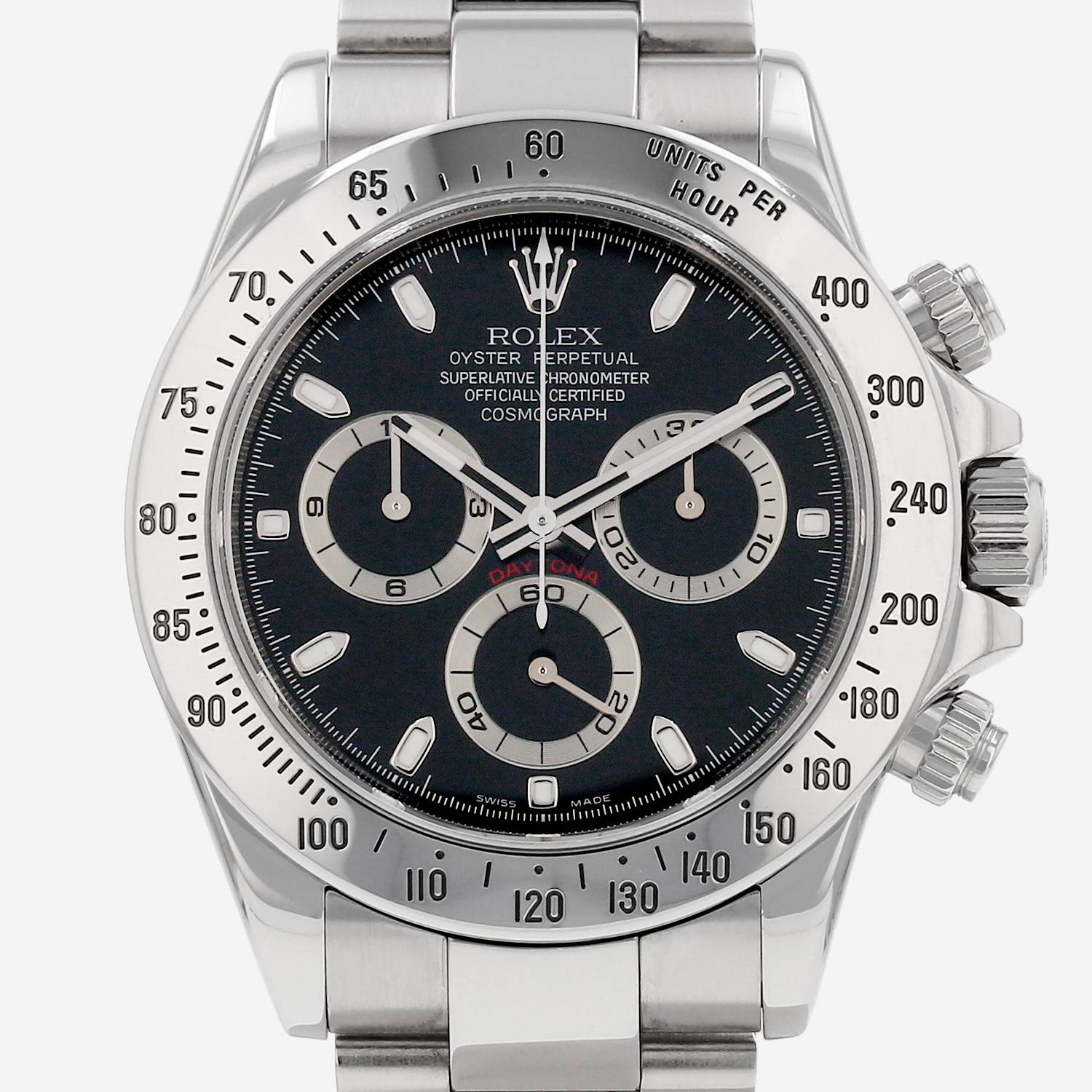 Orologio Rolex Daytona Automatique in acciaio Ref: Rolex - 116520  Circa 2006