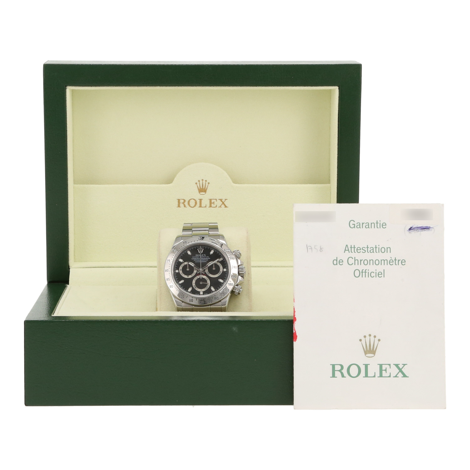Rolex Daytona Automatic steel watch, Ref: Rolex - 116520, circa 2006