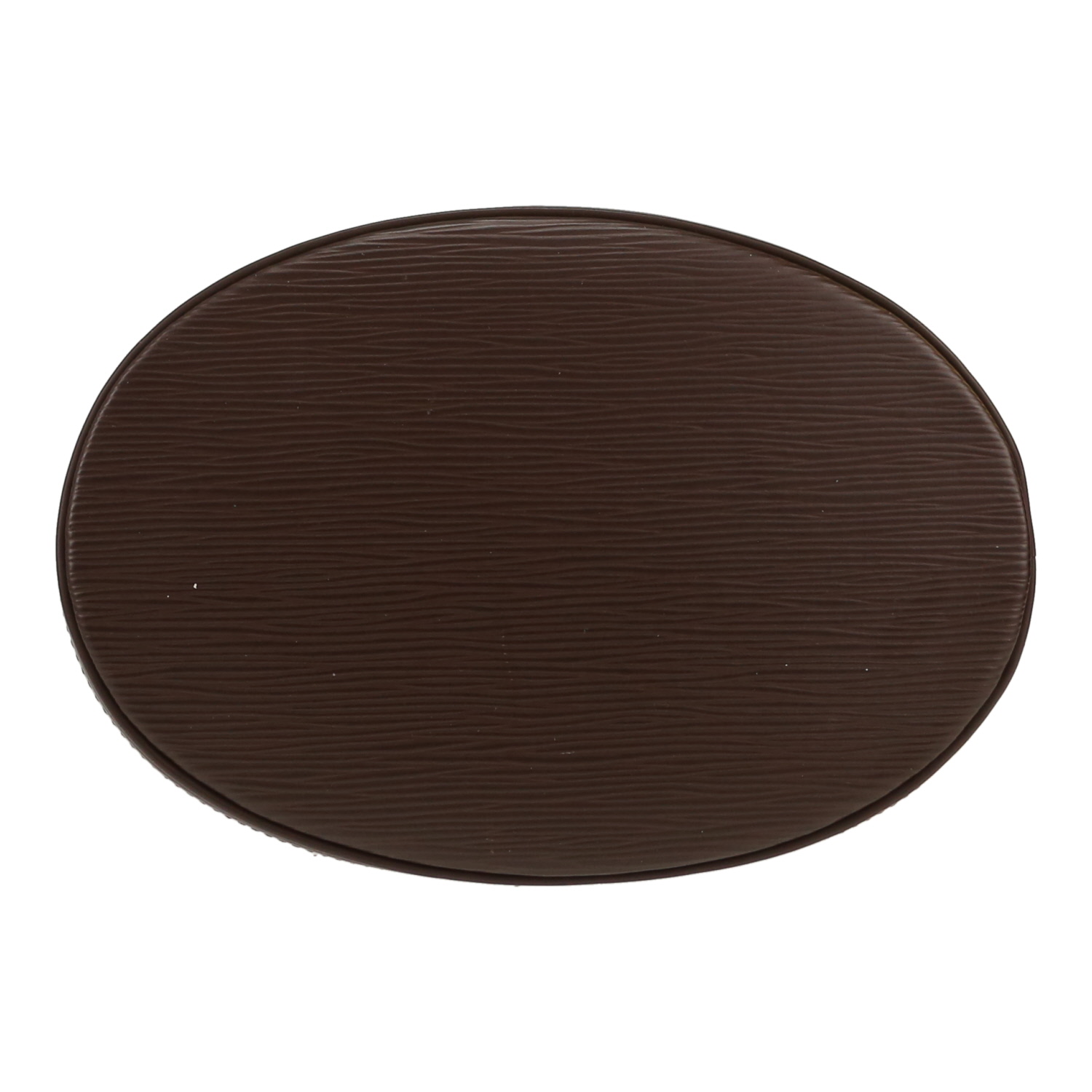 Bolso de mano Louis Vuitton  Bucket en cuero Epi marrón - Detail D1