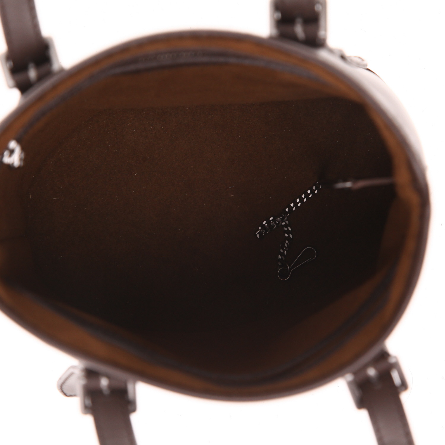 Borsa Louis Vuitton  Bucket in pelle Epi marrone - Detail D3