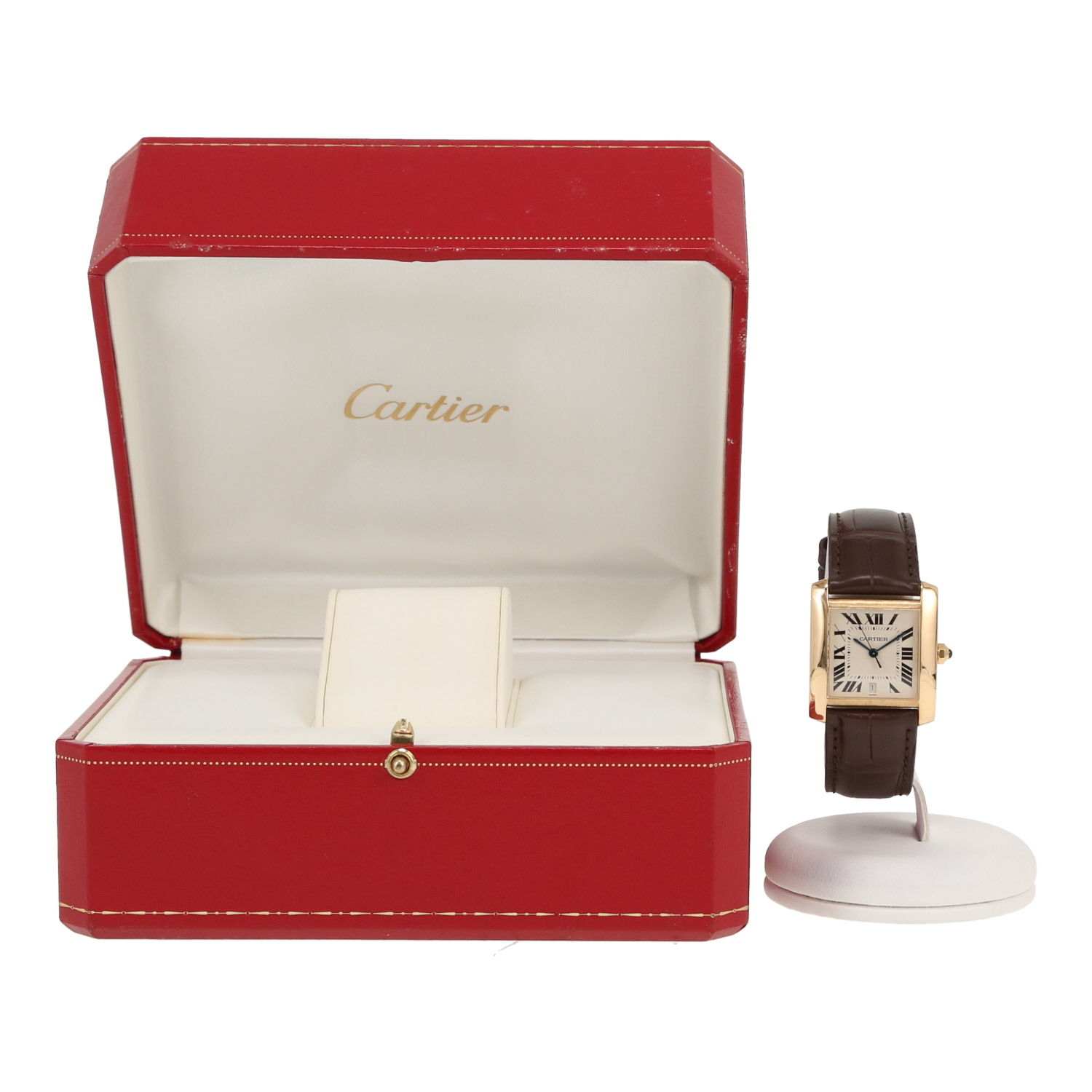 Cartier Tank Française  in yellow gold Ref: Cartier - 1840  Circa 1996