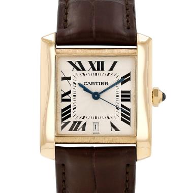 Orologio Cartier Tank Française in oro giallo Ref: Cartier - 1840  Circa 1996