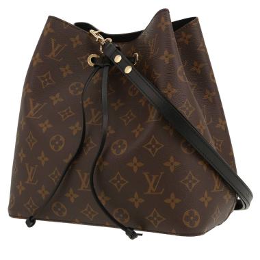 Bolso de mano Louis Vuitton  NéoNoé en lona Monogram y cuero negro
