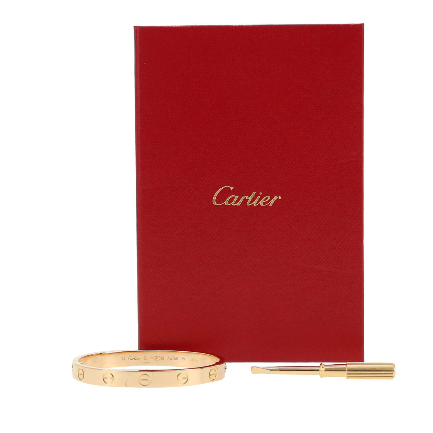 Bracelet Cartier Love en or jaune